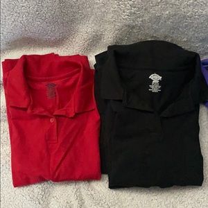 Lot of polo shirts